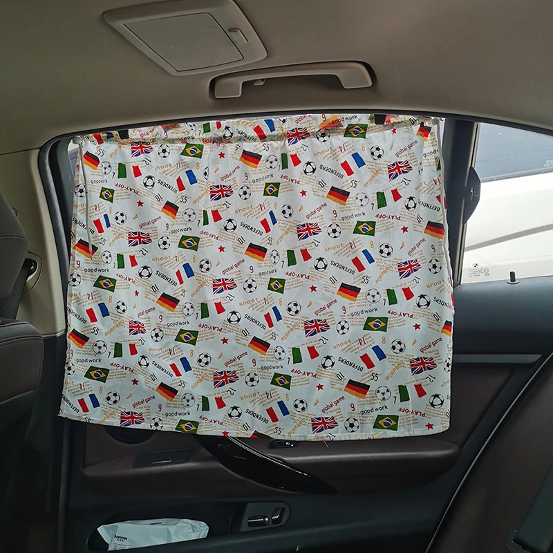 Universal Car Sun Shade Cover UV Protect Suction Cup Curtain Side Window