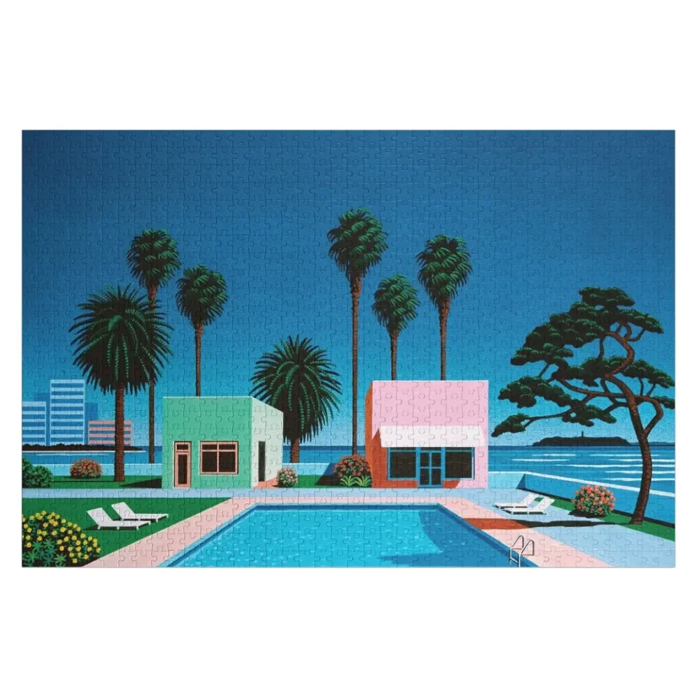 

Hiroshi Nagai Vaporwave Jigsaw Puzzle Custom With Photo Baby Wooden Wooden Adults Puzzle