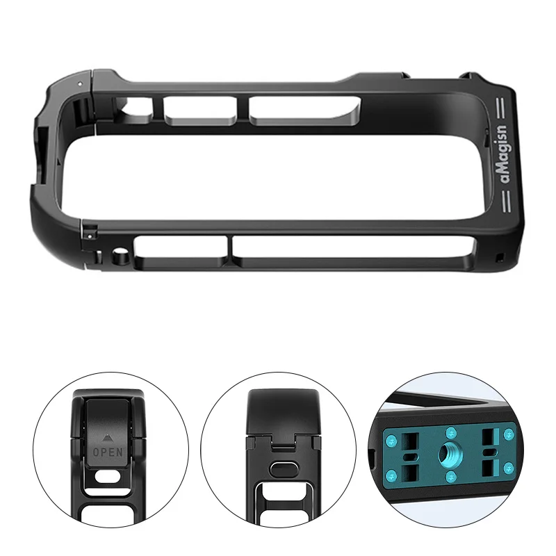 AMagisn Camera Protective Frame Bracket For Insta360 X4 Camera 360 camera accessory