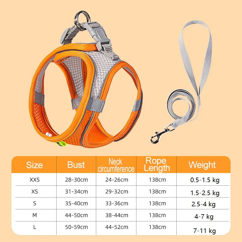 Compact & Comfy Harness for Dogs – Ideal for Small to Medium Breeds