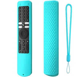 Premium Silicone Protective TV Sleeve with Anti - Drop Features and Anti - Lost Lanyard (Retro green)
