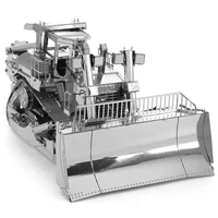 bulldozer 3D Metal Puzzle model kit DIY Laser Cut Puzzles Jigsaw Toy For Children 1