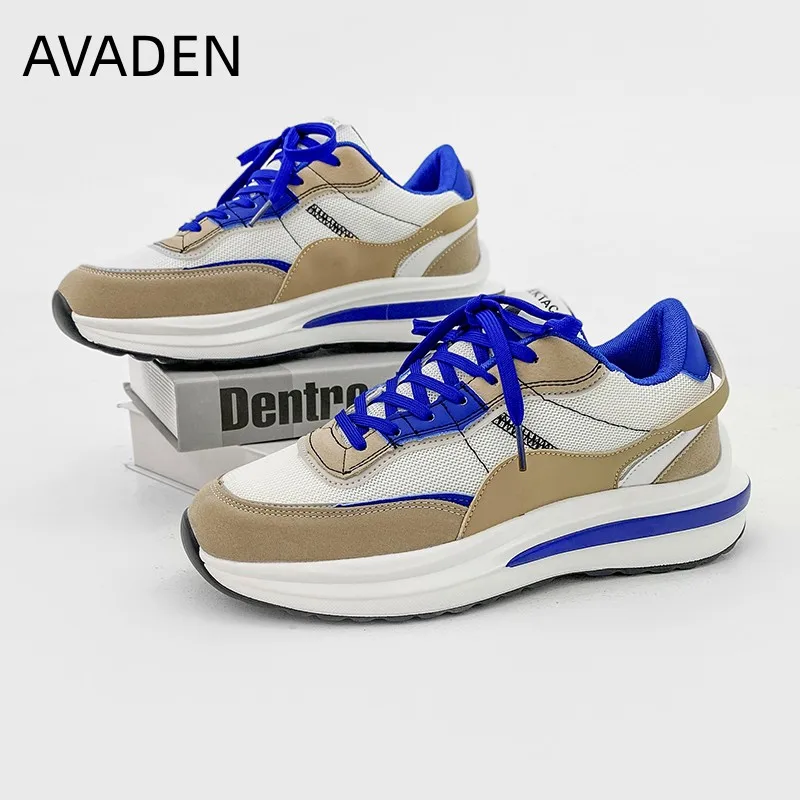 

Мужские сетчатые кроссовки, универсальные дышащие кроссовки, круглый носок, модная повседневная обувь на все сезоны, весна