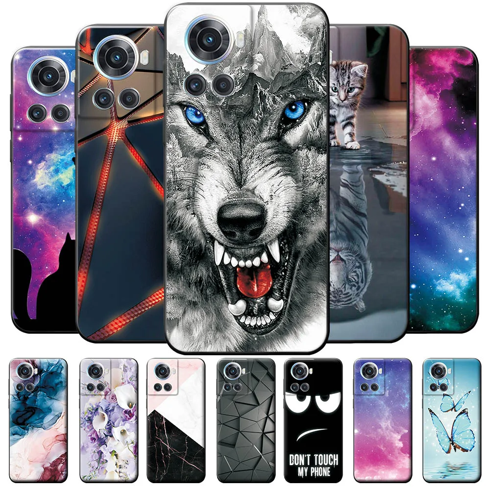 Per Oneplus 10R 5G Custodia Cover Posteriore In Silicone Custodie Per Telefono Per Oneplus 10R Soft Tpu Bumper Oneplus10R 1 + 10 R Cure Bumper Bags Et