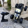 Metal RC Car  40 CM Remote Control Cars Radio Buggy Truck Racing Drift with Led Lights Toys Gift for Boys Girls Children Kid 4
