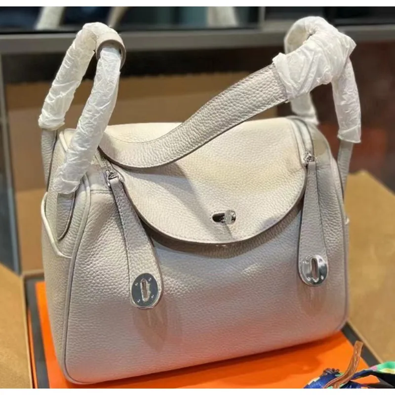 Single Shoulder Bag Genuine Leather Handbags for Women Casual High-quality Messenger Multicolored Versatile Luxury Crossbody Y2k