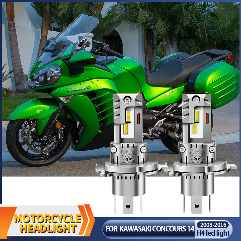 Switchback LED Turn Signal Lights Kit For Kawasaki Concours 14 (2008-2018) – White/Amber 11 thumbnail image