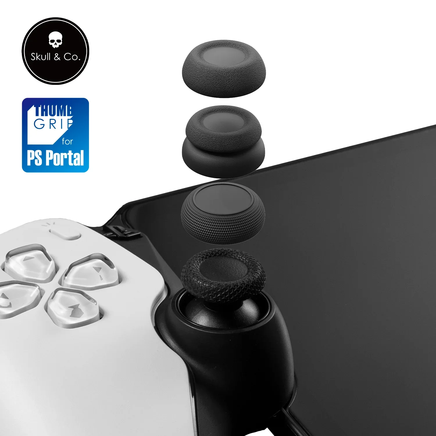 Lebka & co. palec úchop sada FPS CQC joysticku čepice thumbstick obal pro playstation portál PS portál