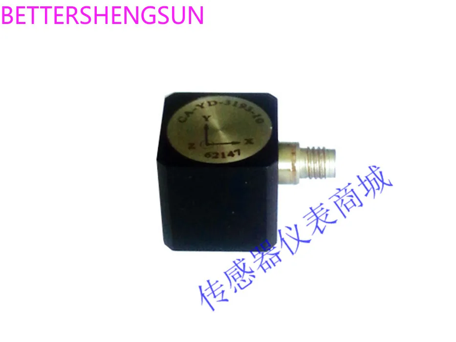 

CA-YD-3193 Three-axis Piezoelectric Accelerometer Three-way IEPE/ICP Piezoelectric Accelerometer