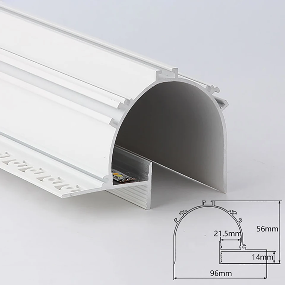 APXST100 Aluminium Profil Für LED-Stripe - UNI ELEKTRO Online-Shop