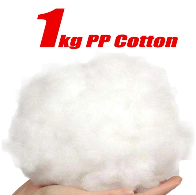 Dropshipping High-elasticity Eco 3D Hollow PP Cotton Filler Stuffing for  Pillow Plush Toys Dolls Bean