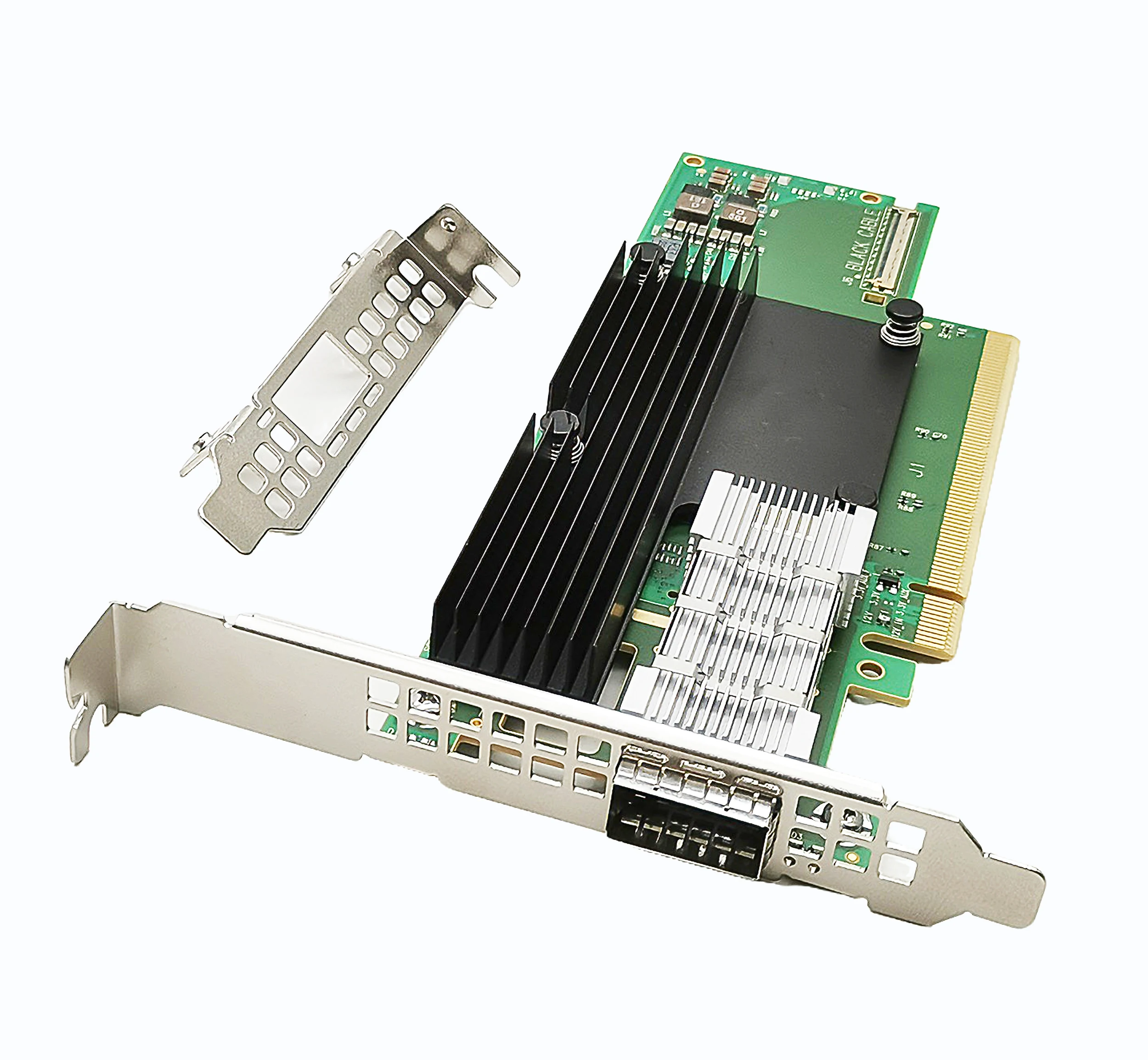 Mellanox ConnectX-6 MCX653105A-HDAT 인피니밴드 이더넷 어댑터, HDR IB 네트워크 카드, 단일 QSFP56 포트, PCIe3.0, 4.0x16, 200GbE, 신제품