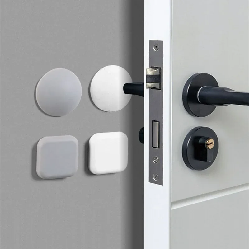 Door Stopper Silicone Handle Bumpers Self Adhesive Mute Anti-Shock Protection Pad Wall Protector