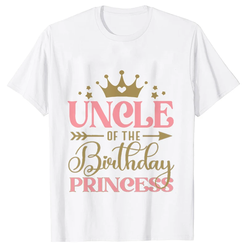Camisetas familiares a juego con temática de princesas para fiestas de cumpleaños, camisetas familiares a juego para hermanos, camisetas estéticas Y2k para niños y adultos