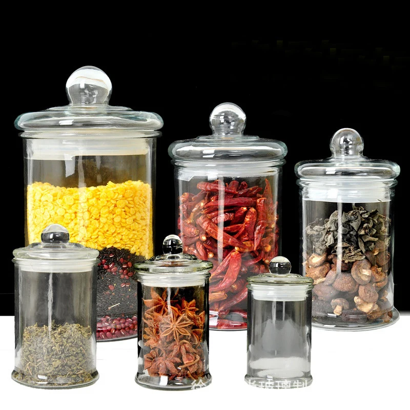 Large Glass Storage Jars – Tea + Linen