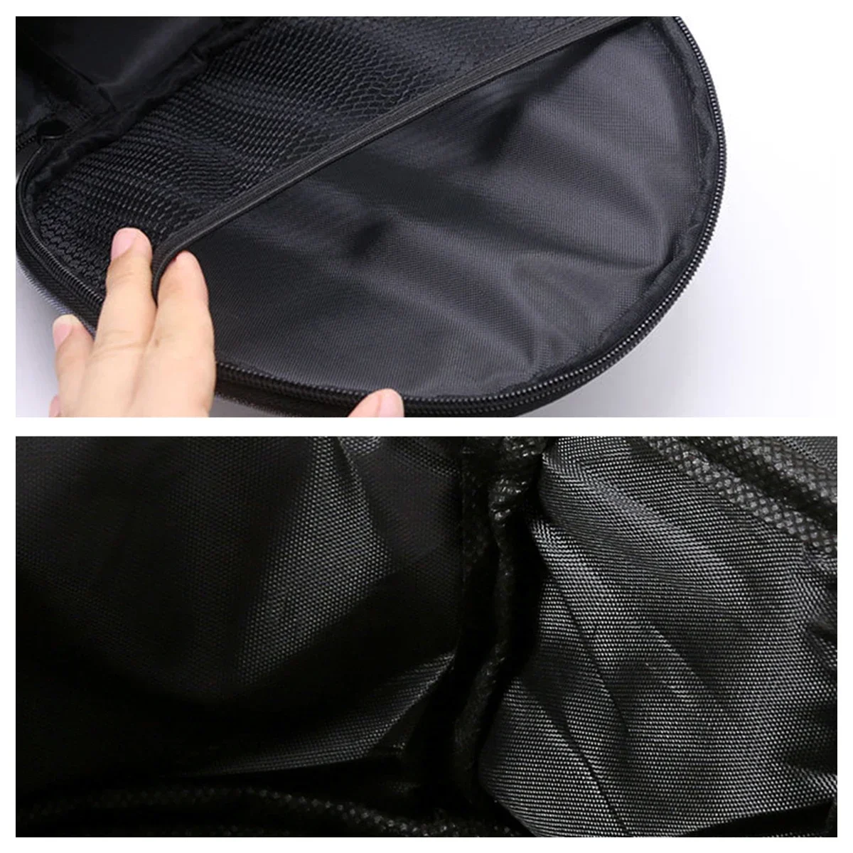 Folding Fan Storage Bag Large Capacity Waterproof Portable Travel Telescopic Fan Organizer with Zipper for P9/P9s/P10/P11 New