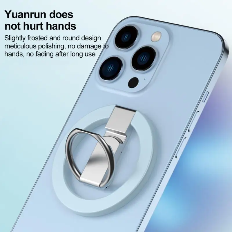 

RYRA Magnetic Cell Phone Ring Holder For IPhone Samsung Xiaomi Oneplus Car Removable Cell Phone Ultra-thin Metal Ring Buckle