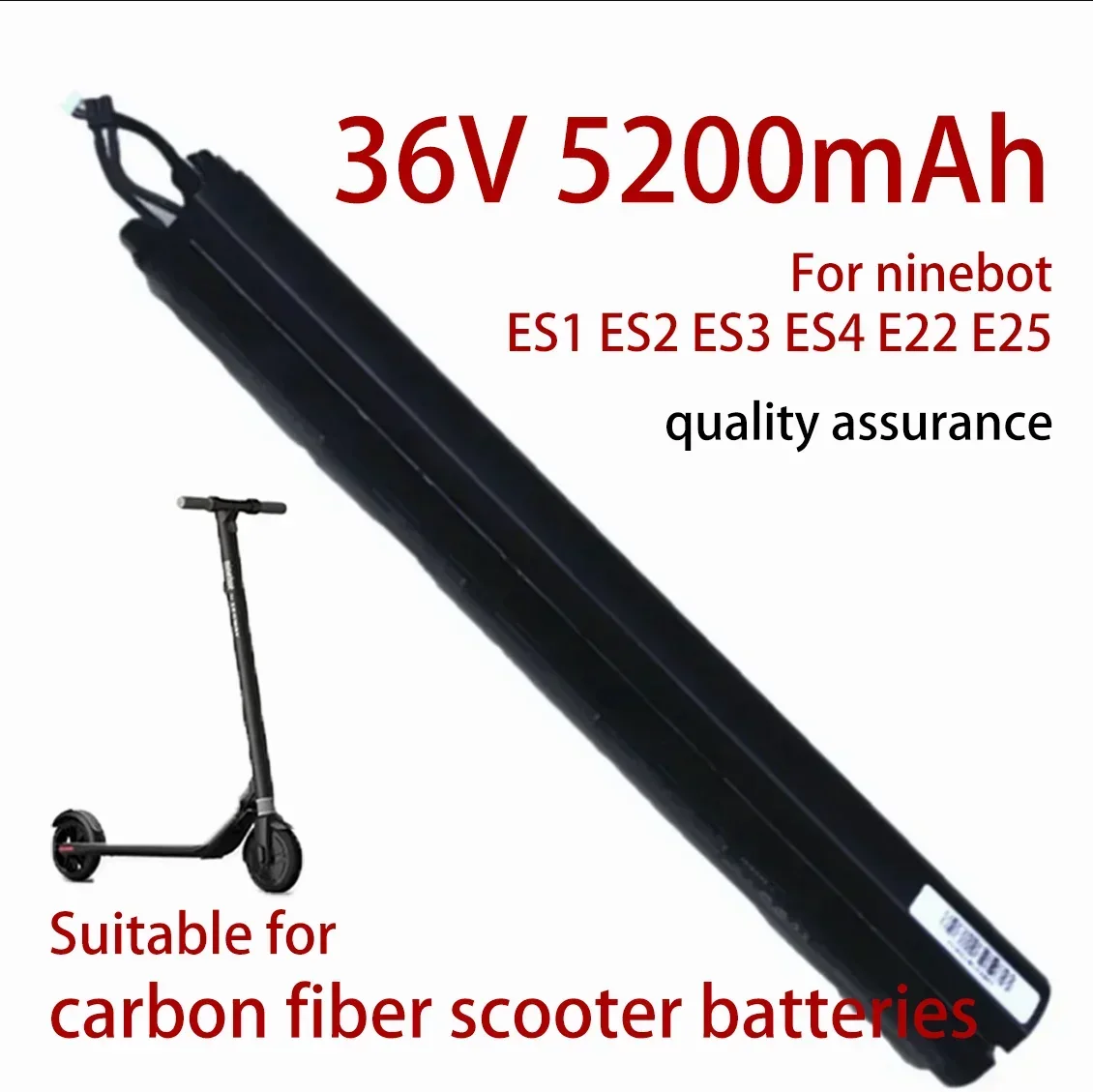 

2021 Original 36V 5200mAH Battery Pack for Ninebot Segway ES1/ES2/ES3/ES4 Scooter Inner Battery Assembly ,Scooter Accessories