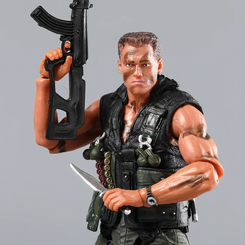 NECA Commando 30th Anniversary John Matrix PVC Action Figure