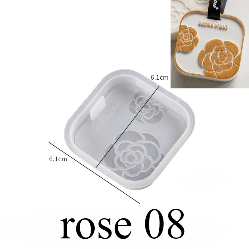 Holiday Scented Gypsum Plaster Silicone Molds for DIY Handmade Christmas Tree Ornaments