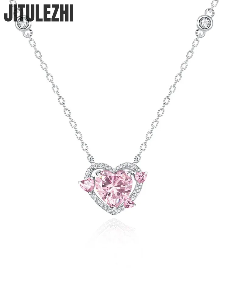 Silberdream Ciondolo A Forma Di Cuore In Argento Sterling 925 Nero