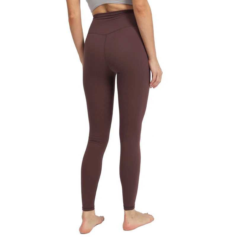 Nepoagym 28 Inch Inseam RHYTHM Women Workout Leggings Full Length No Front Seam Buttery Soft Yoga Pants Gym Tights 4