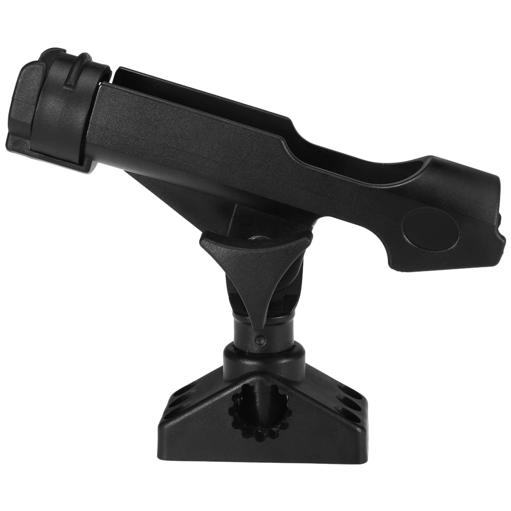 Fishing Rod Holder Fishing Boat Rods Holder Base Stainless Steel 360 Degree Rotatable Adjustable Kayak Fishing Rod Rack Mount Seat Holder