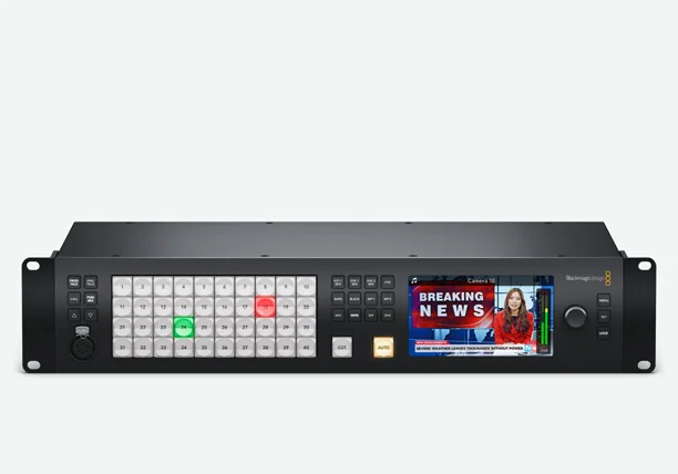 Blackmagic Design ATEM 1 ME ATEM 2 ME ATEM 4 ME Constellation HD Live Production Switcher Webcam Output 1080p 16-Multiview