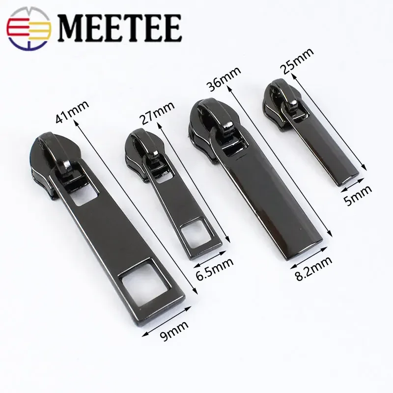 3#/5# Zipper Sliders 20Pcs For Nylon Zippers Tapes Jacket Bag Pocket Zips Head Pulls Repair Kits DIY Sewing Accessories zipper repair kit zipper pullers zipper sliders zipper heads zipper accessories