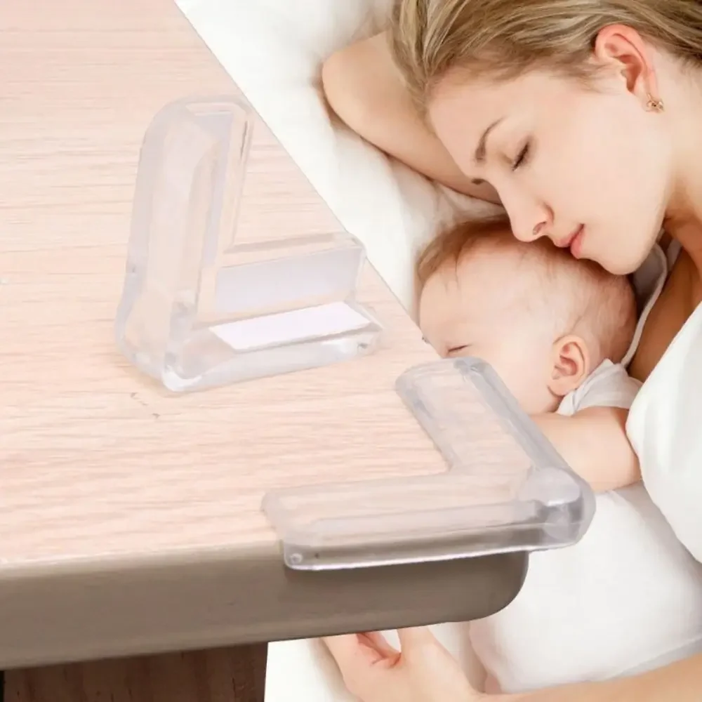 Transparent PVC Corner Protectors for Child Safety
