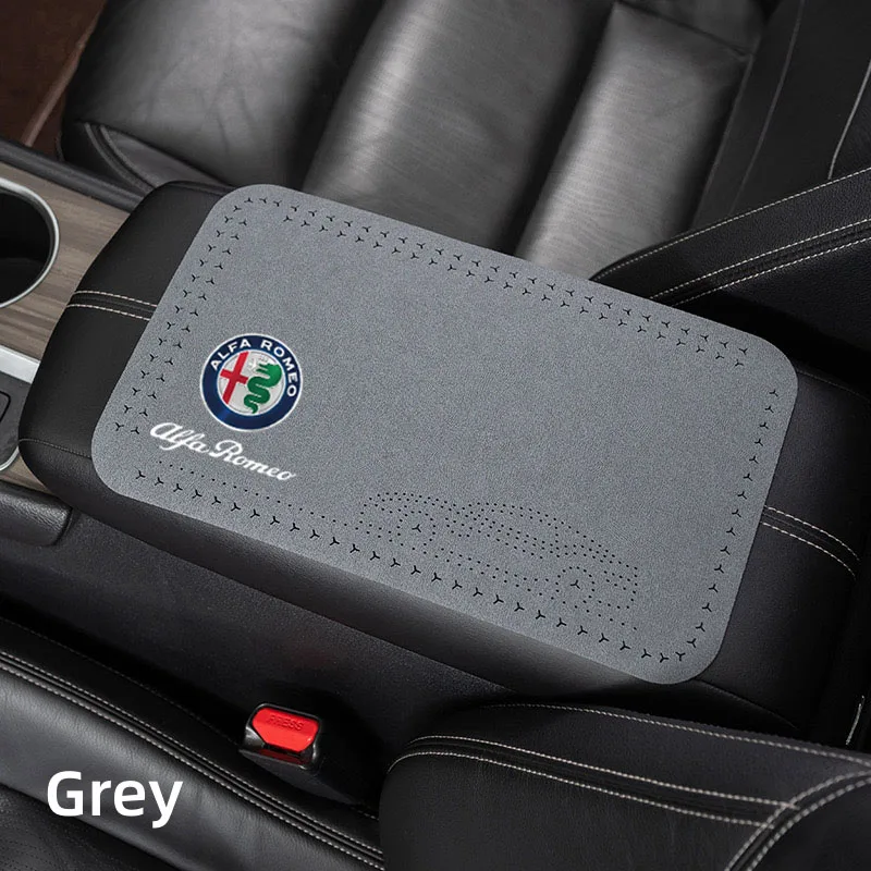 Luxurious Soft Touch Armrest Box Mat - Premium Center Console Pad