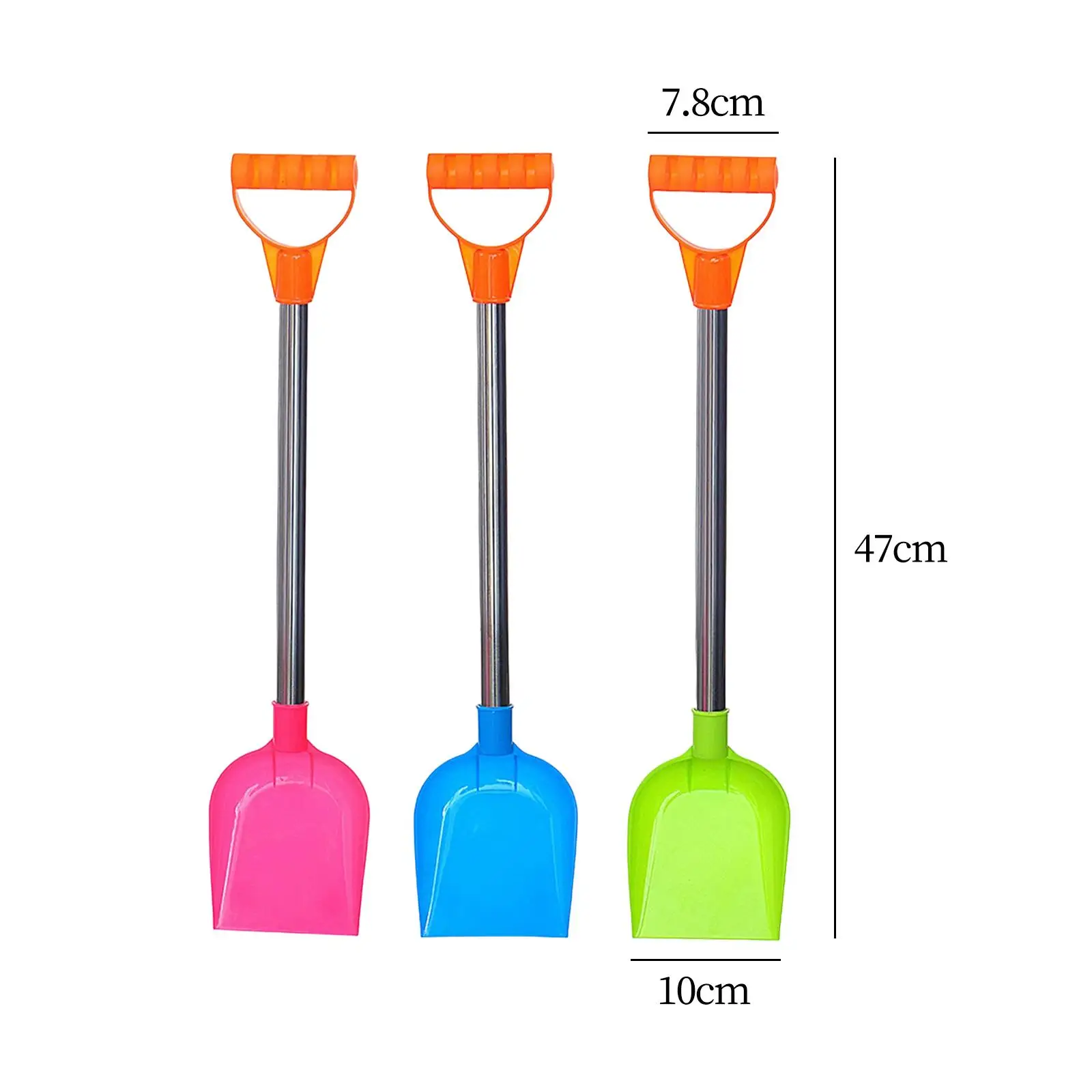 3 Pieces Funny Beach Toys Portable Garden Toy Durable for Birthday Gift Sand 6