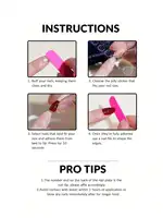 24pcs/set short square fake nails for women cute bride heart white french tips faux ongles y2k press on false nail supplies 4