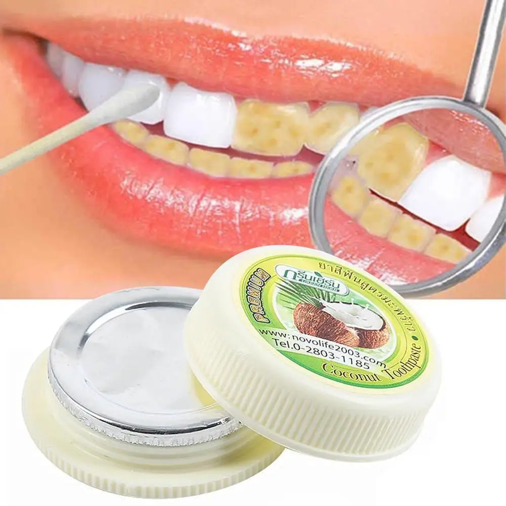10g Natural Herbal Clove Thailand Toothpaste Tooth Whitening Toothpaste Dentifrice Antibacterial Tooth Paste teeth whitening product teeth health product