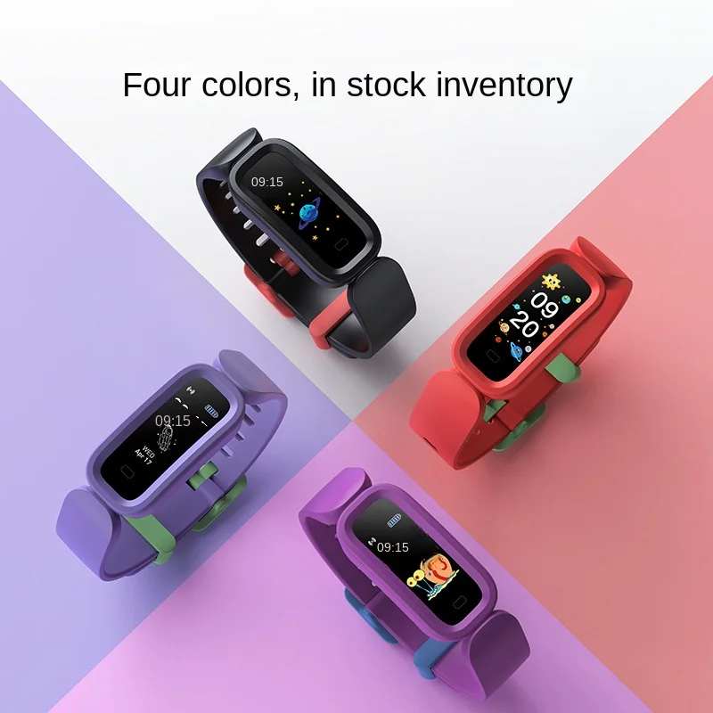 S90 Kids Watch Smart Watch Led Bambini Orologi Bracciale Cartoon Digital Ladies Watch For Girls Orologio Impermeabile Regalo