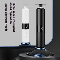 3-speed speed adjustment, LCD display screen, 16 interchangeable heads for home/foot and hand care, fast charging 5