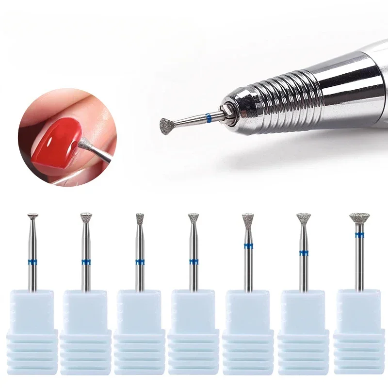 1pc for Manicure Pedicure Tools Electric Drill Machine Carbide Tungsten Nail Drill Bit Rotate Burr Milling Nail Cutter Bits
