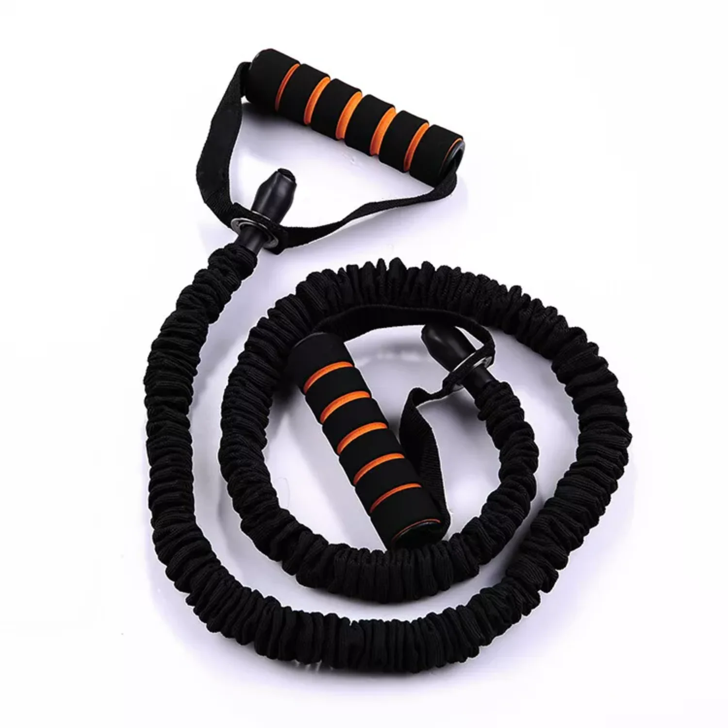 5colors Resistance Band Set Yoga Pilates Abs Exercise Fitness Tube Workout Bands