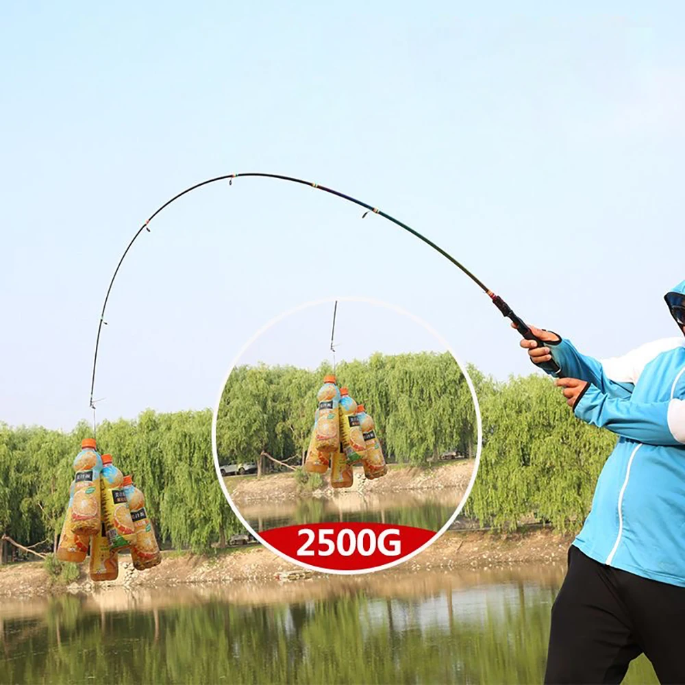 Casting Spinning Fishing Rod 1.65m 1.8m UltraLight Carbon Fiber Pole  2Section Baitcasting Fishing Rods for Bass Pike Fishing