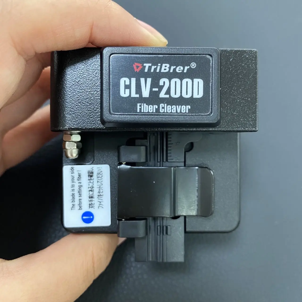 Tribrer-CLV-200D Fiber Cutting Knife, Fiber Fusion Splicer, High-Precision, Automatic Cable Cutter, 24 Faces, CLV200D