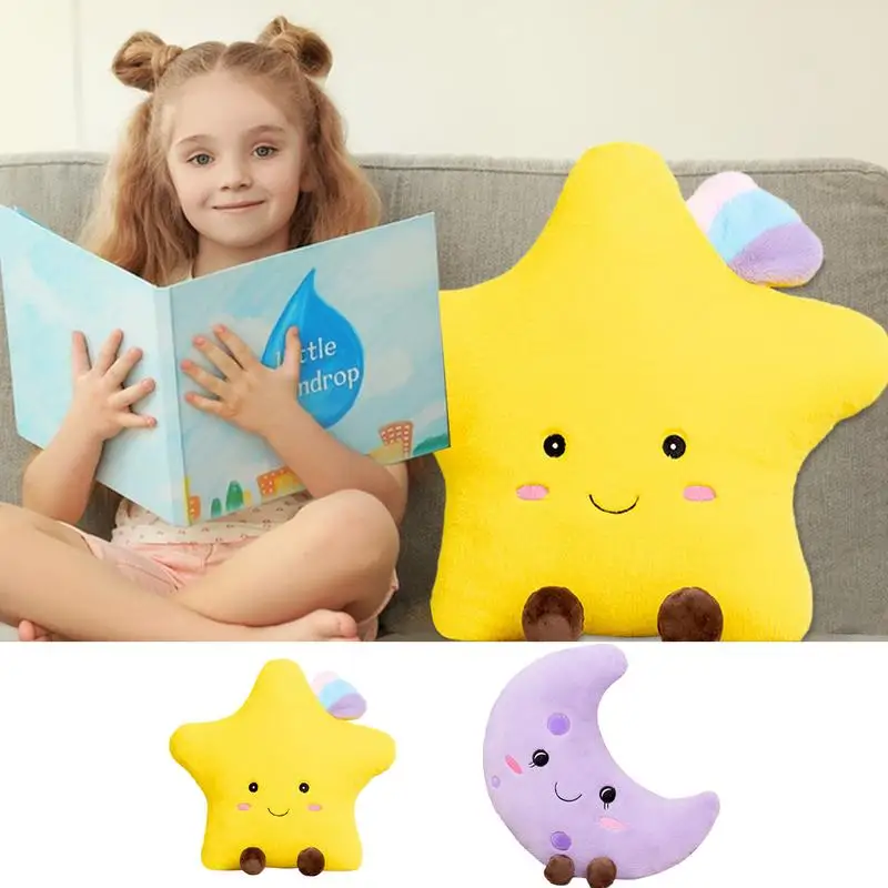 

Декоративная подушка в форме Луны, звезды, Луны