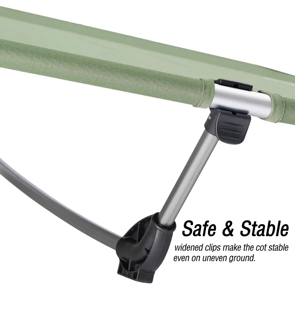 Description Picture 6 of itemNaturehike Xjc05 Camping Bed 1 Person Easy Build Folding Bed Portable 150Kg Load Fold Up Bed Outdoor Light Travel Sleeping Cot