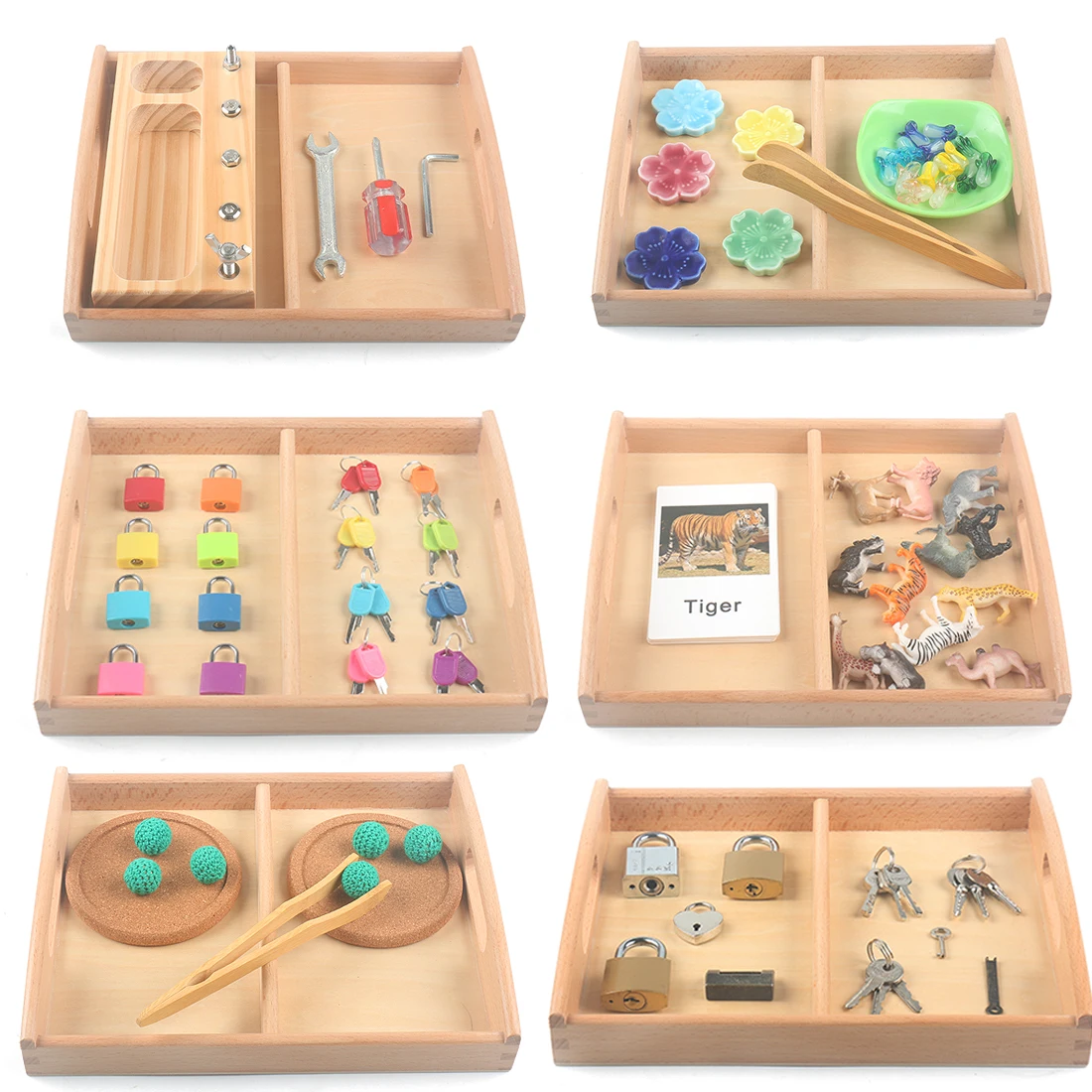 

Montessori Practical Life Material Sensory Bin Tools Basic Life Skills Toys Educational Toys For Children 3 Year Olds C0964H