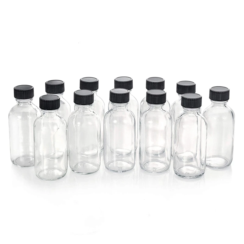 12 Pezzi 60ml Bottigliette Di Vetro Piccole, Mini Bottiglie Vetro