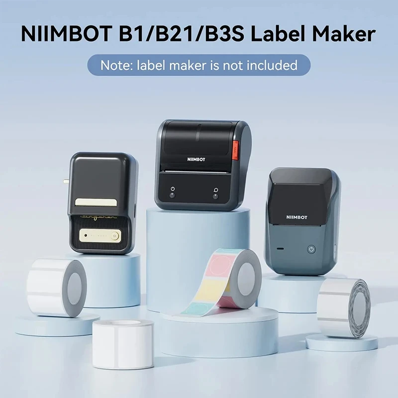 Mini Thermal Portable Label Printer - Self-Adhesive Barcode & Price Tag Labeling Machine