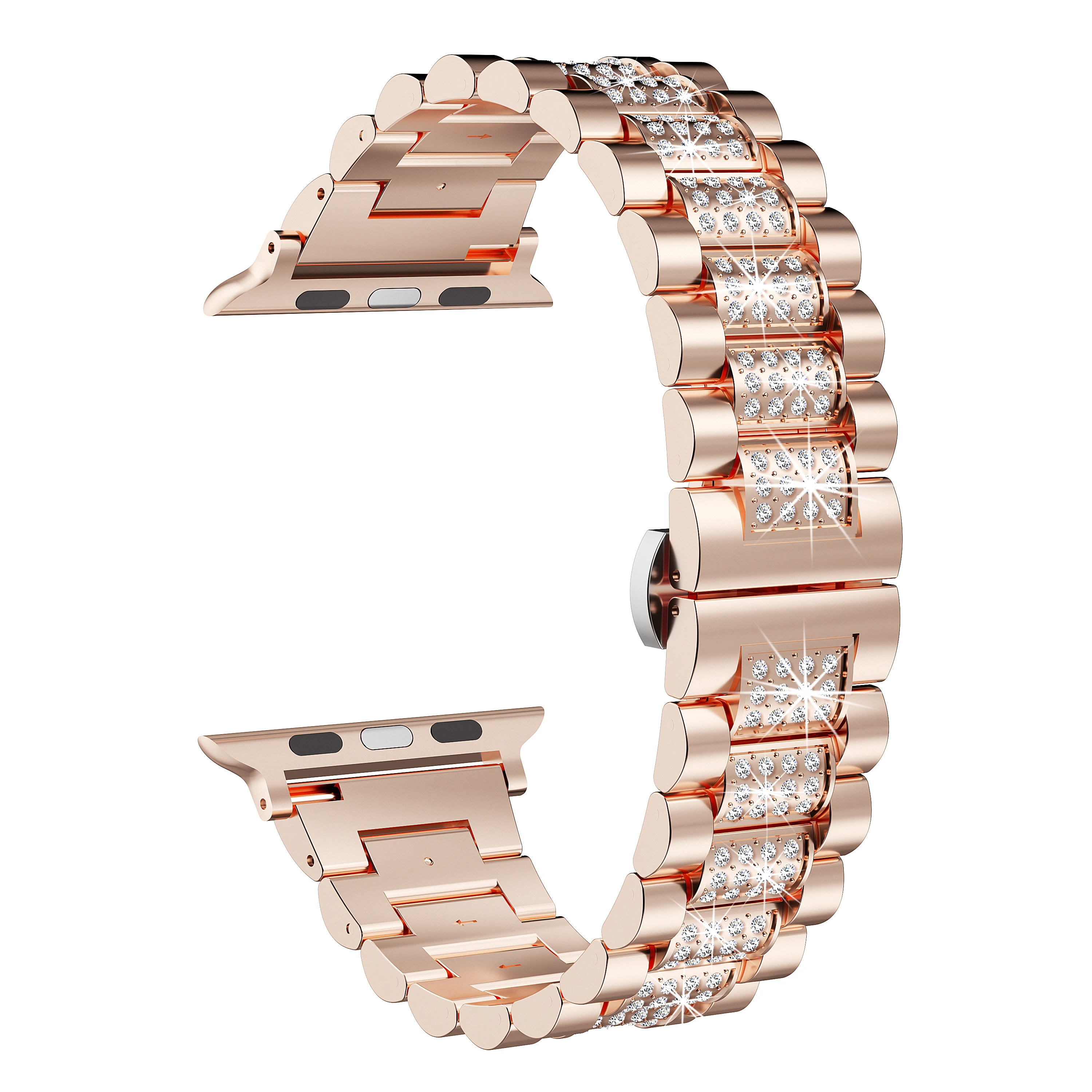 รูปสินค้า สาย Apple Watch Ultra ประดับคริสตัลเพชร สวยหรู ใส่ได้ทุกขนาด