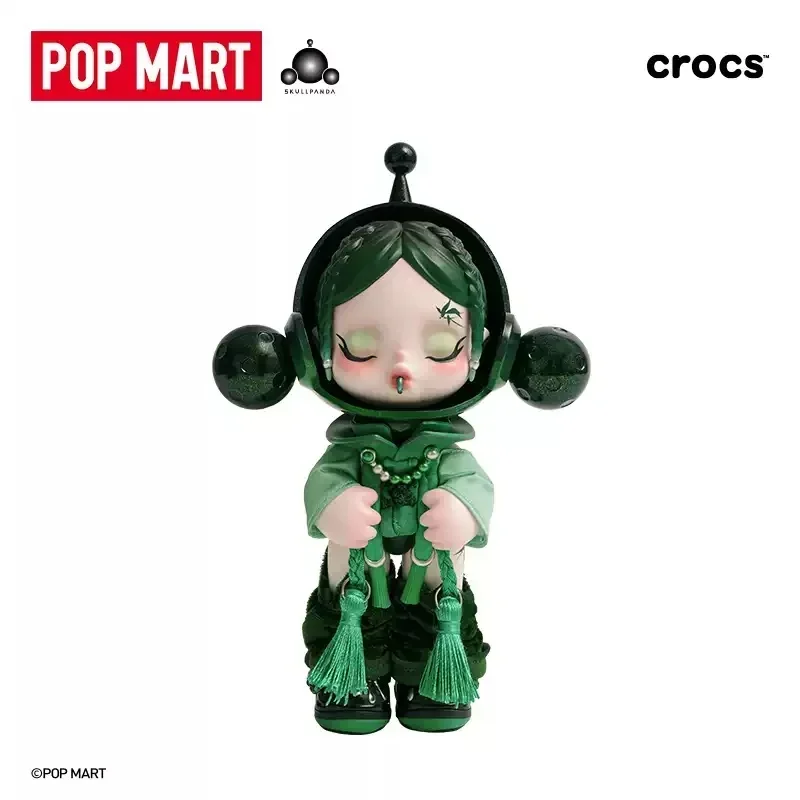 PopMart SKULLPANDA X CROCS OOTD Series Blind Box Toys Kawaii Anime