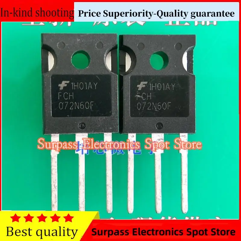 

10 шт.-100 шт. FCH072N60F MOS TO-247 600V52A гарантия превосходства цены