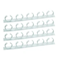 4 Pcs Kitchen Spice Jar Rack Wall-Mounted Adhesive Seasoning Bottles Holder Cabinet Door Hooks Spice Bottle Hanging Clip-A97Q 1