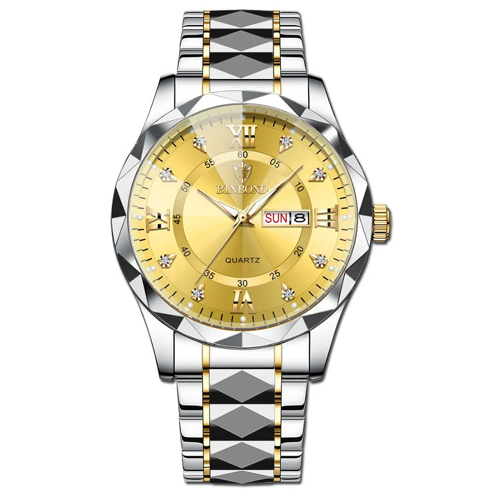 ساعة عمل عصرية للرجال مقاومة للماء ساعة رياضية للر...